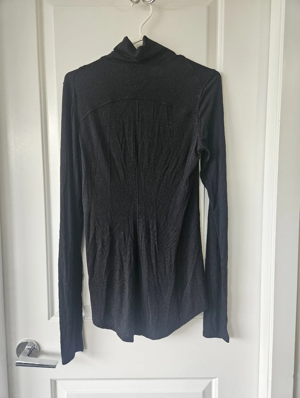 Lululemon Black Long Sleeve Turtleneck Top - Picture 4 of 5